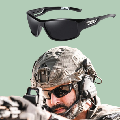 Militär Sonnenbrille UV 400 Sportbrille Angler - BerlinGlamour