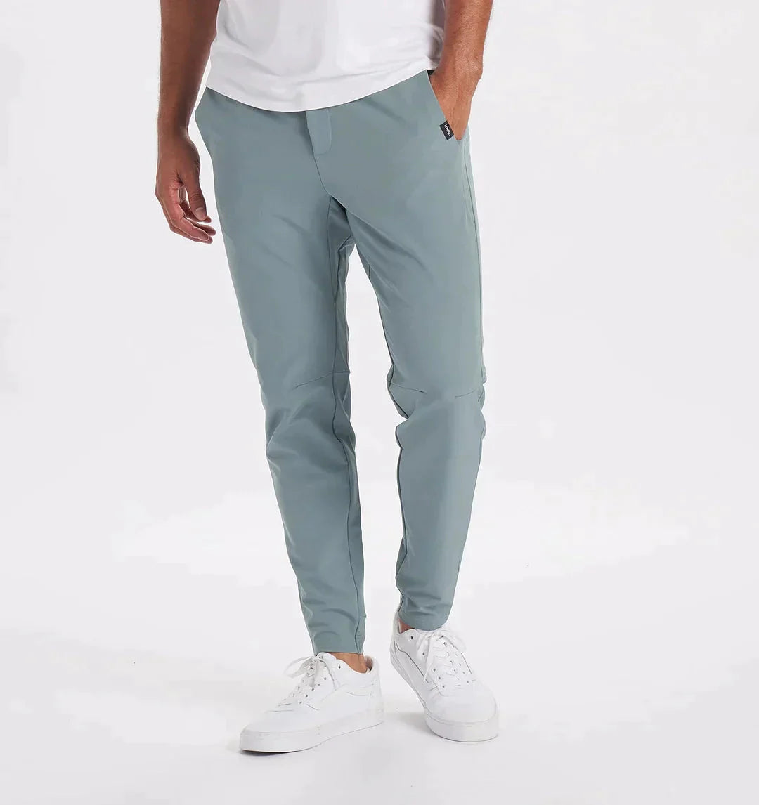 Herrenhosen Slim Fit Jogger Stretch mit Kordelzug - BerlinGlamour
