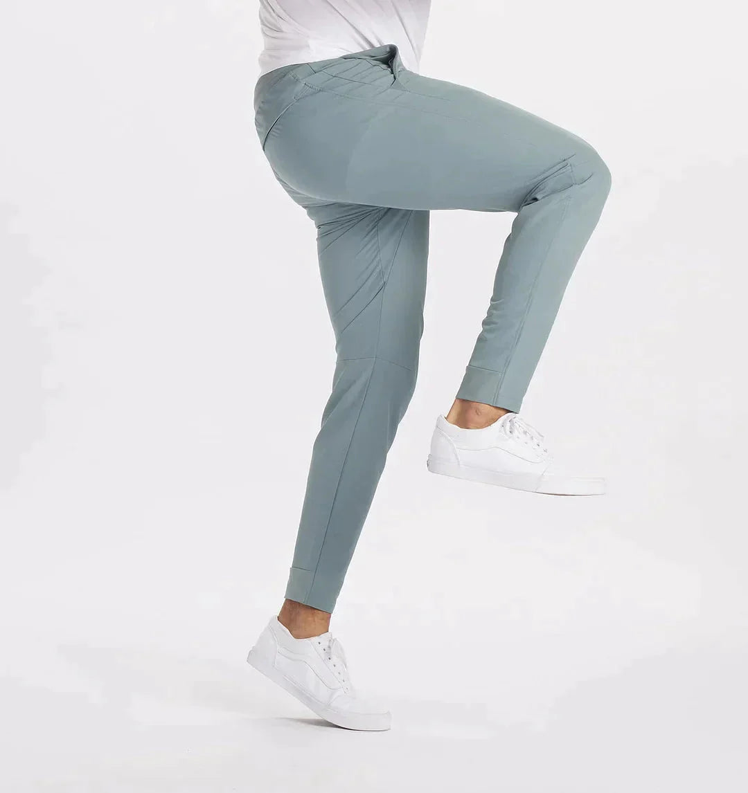 Freizeithosen | Kordelzug | Stretch | Slim Fit Jogger | Herrenhosen-Chaps Herrenmode