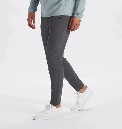 Freizeithosen | Kordelzug | Stretch | Slim Fit Jogger | Herrenhosen-Chaps Herrenmode