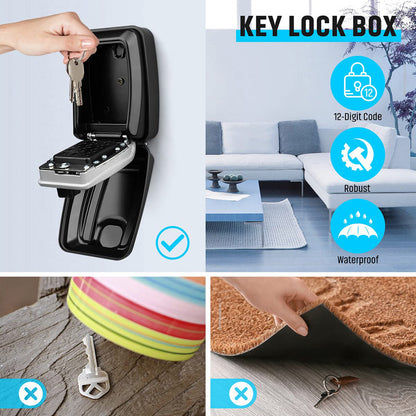 Outdoor Schlüsselbox Metall Sicherheitssafe