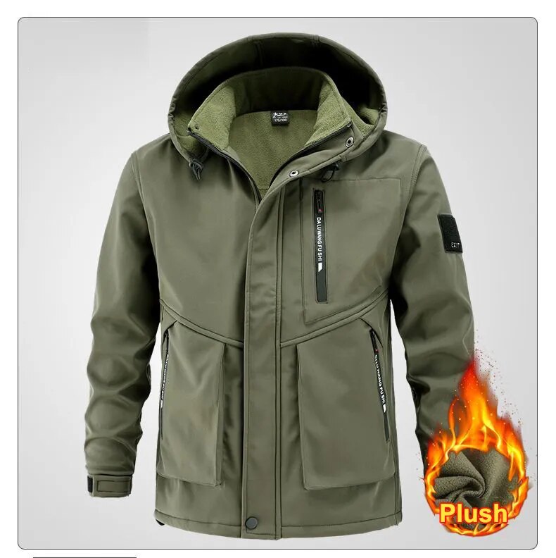 Herren Outdoor-Set Fleece Warm Funktionell