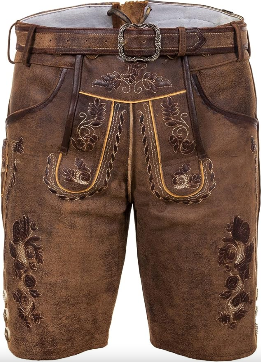 Echtleder Hose Kurz Herren Leder Shorts - BerlinGlamour