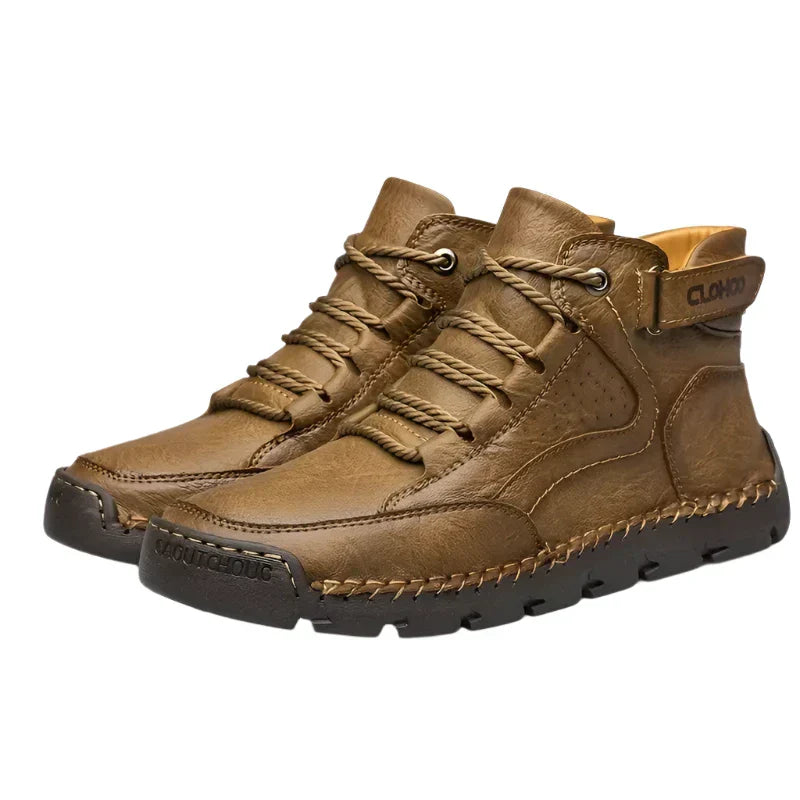 Wanderschuhe Herren Leder Orthopädisch Bequem