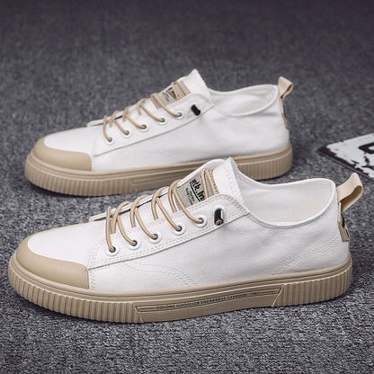 Herren Sneaker Sportlich Laufschuhe Weiß
