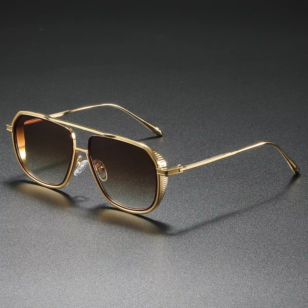 Herren Pilotenbrille Verlaufsglas Klassisch Elegант