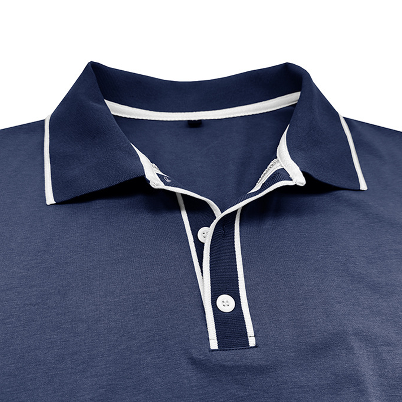 Herren Poloshirt Kurzarm Klassisch Slimfit