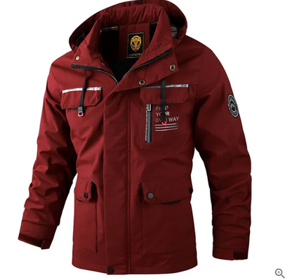 Wasserdichte Winterjacke Herren Warm Isoliert