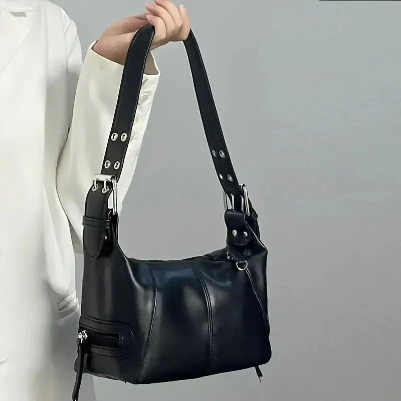 Frauentasche Umhängetasche Multi-Pocket Groß - BerlinGlamour
