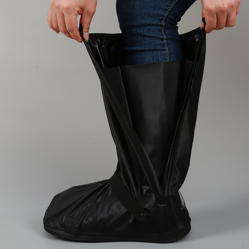 Wasserdichte Schuhüberzüge Schwarz Regenschutz Stiefelüberzüge - BerlinGlamour