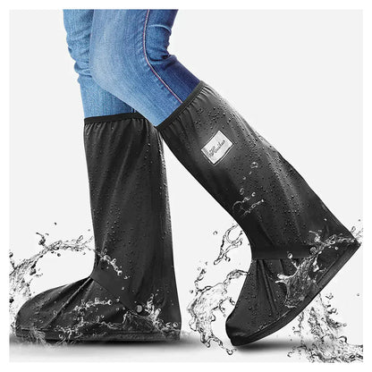 Wasserdichte Schuhüberzüge Schwarz Regenschutz Stiefelüberzüge