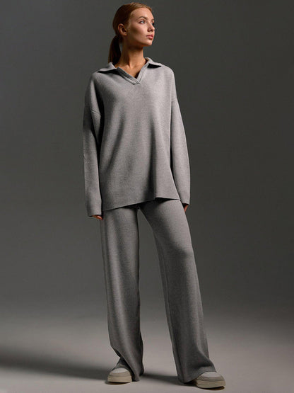 Damen Loungewear Set Oversized Sweatshirt und Hose