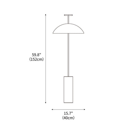 Stehlampe Modern 40cm Berlin Style