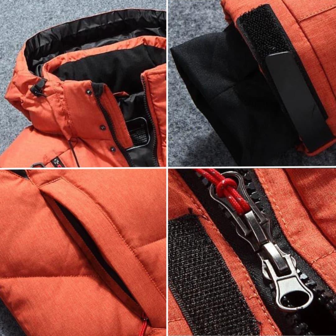 Gefütterte Daunenjacke für Herren 3
