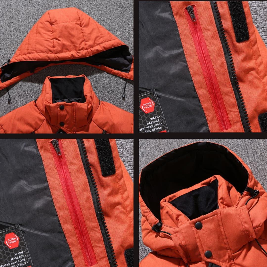 Gefütterte Daunenjacke für Herren 4