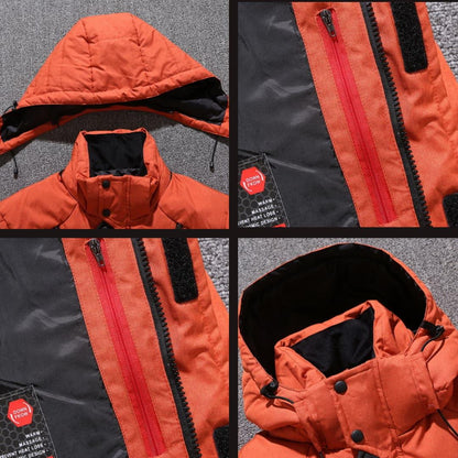 Gefütterte Daunenjacke für Herren 4