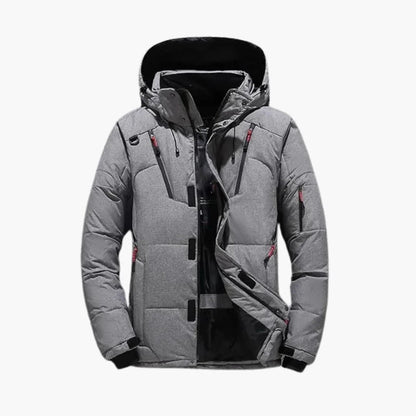 Gefütterte Daunenjacke für Herren 6