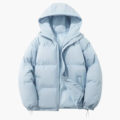 Gefütterte Kapuzen-Winterjacke für Herren 11
