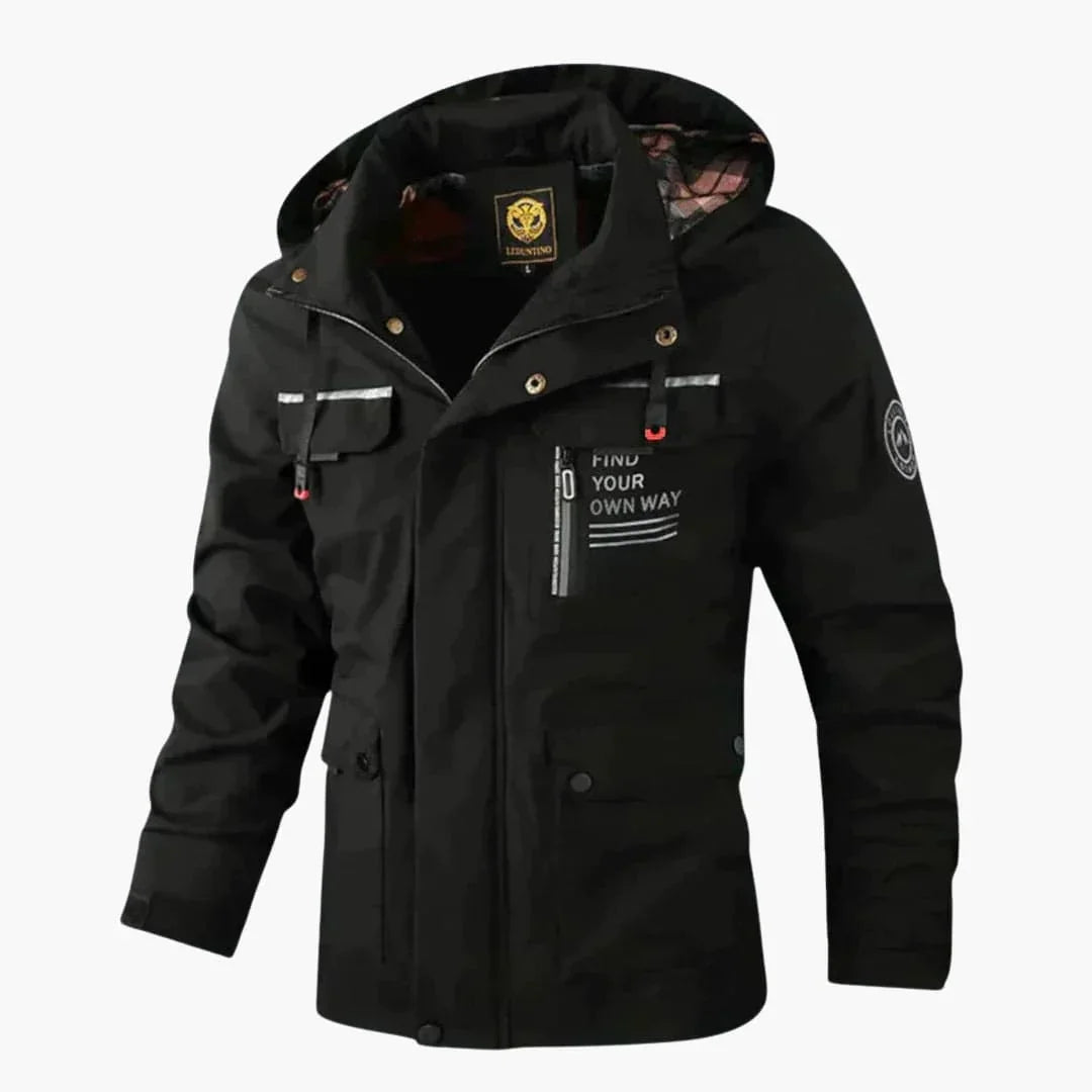 Gefütterte Outdoorjacke für Herren 8