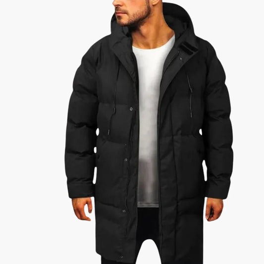 Gefütterte Parka Jacke für Herren 0