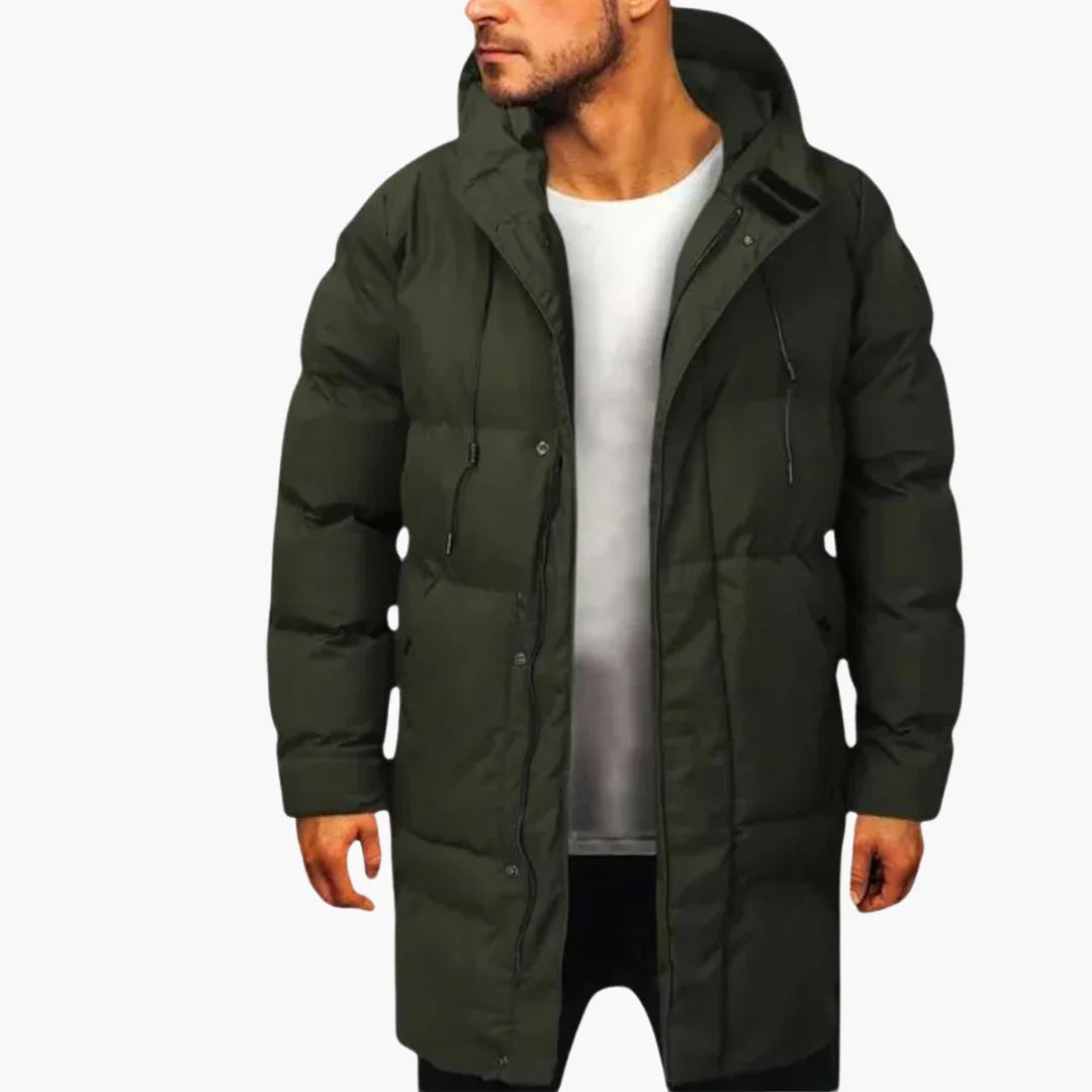 Gefütterte Parka Jacke für Herren 1