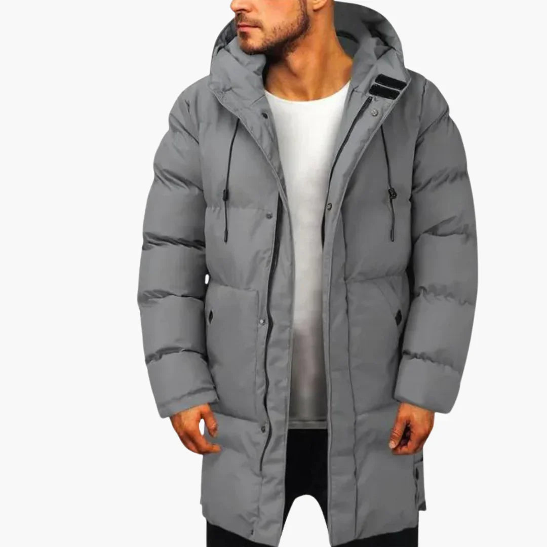 Gefütterte Parka Jacke für Herren 2