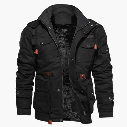 Gefütterte Pilotenjacke für Herren 0