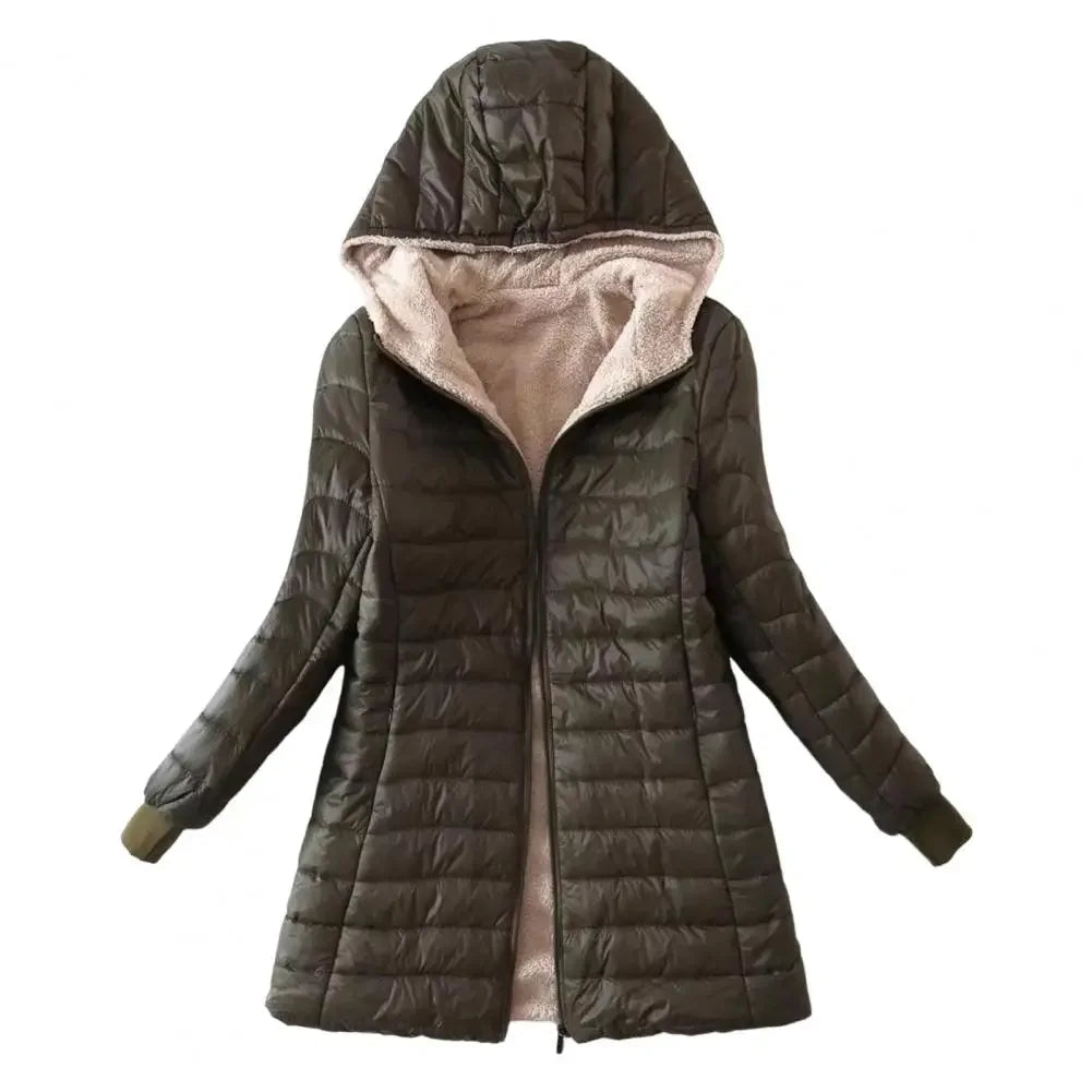 Gefütterte Winterjacke für Damen 3