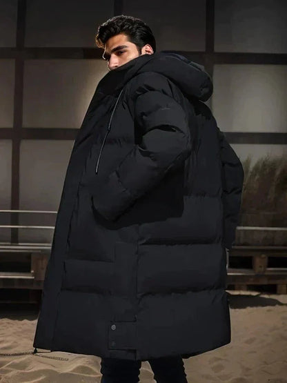 Gefütterter Winterparka für Herren 2