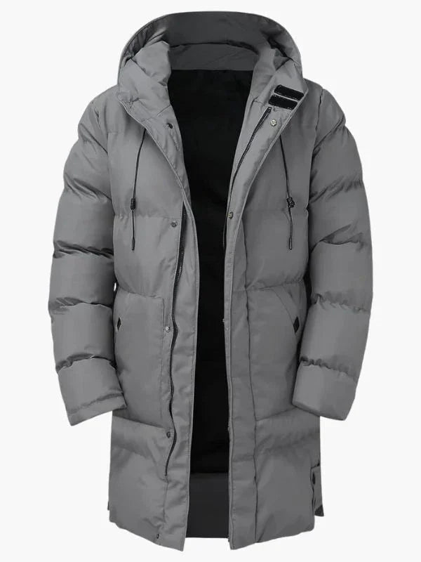 Gefütterter Winterparka für Herren 5