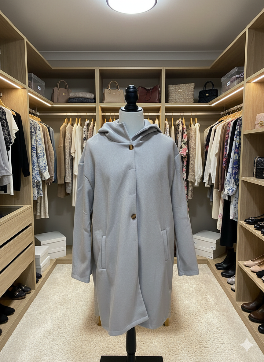 Eleganter Damenmantel Modern Trendig Winter - BerlinGlamour