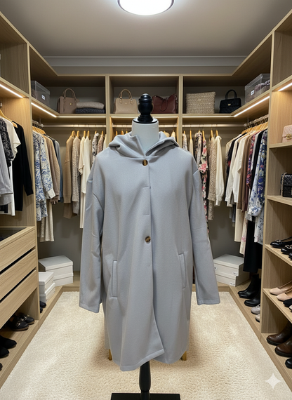 Eleganter Damenmantel Modern Trendig Winter - BerlinGlamour