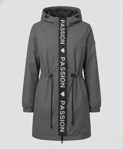 Lederjacke Lässig Reißverschluss Modern