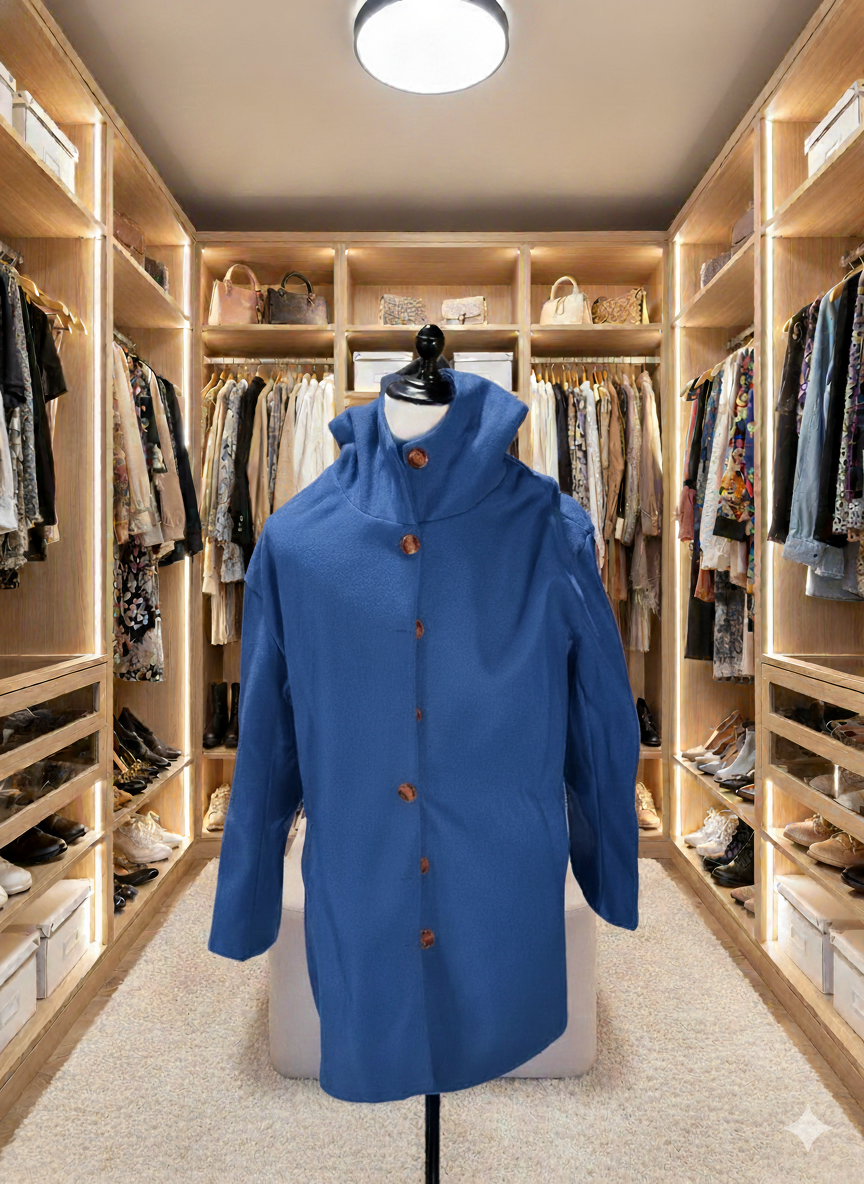 Eleganter Damenmantel Modern Trendig Winter