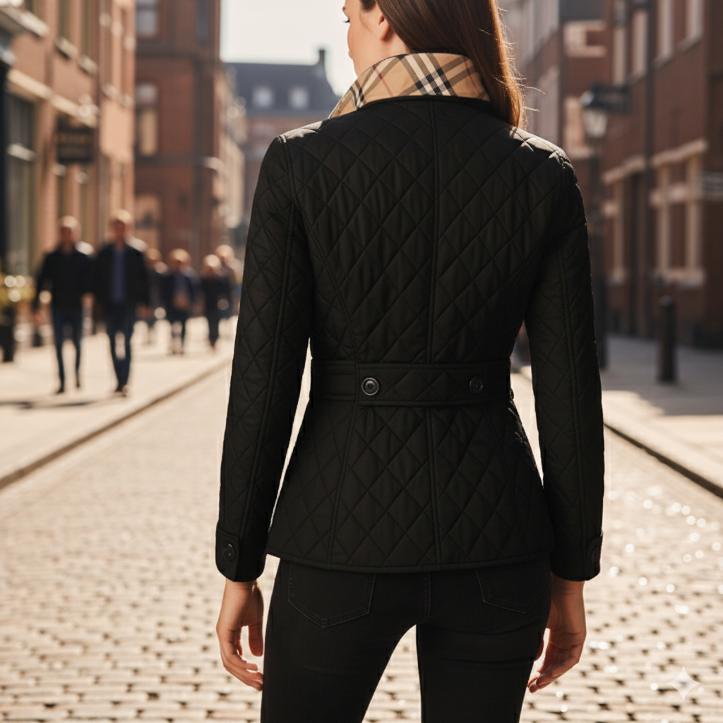 Frauen Steppjacke Elegant Warm Winter - BerlinGlamour