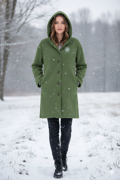 Eleganter Damenmantel Modern Trendig Winter