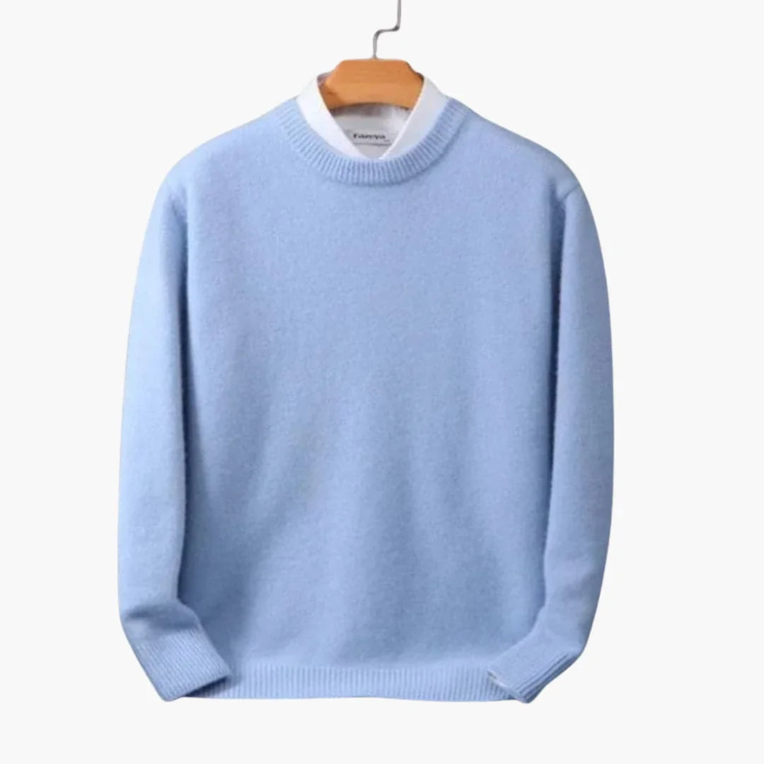 Geometrisch Gemusterter Pullover für Herren 0