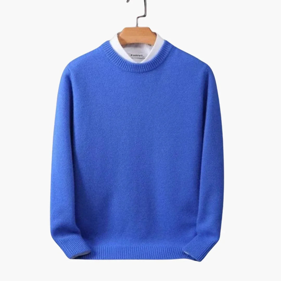 Geometrisch Gemusterter Pullover für Herren 1