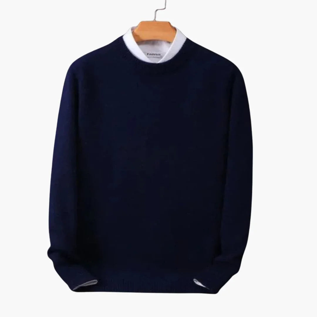 Geometrisch Gemusterter Pullover für Herren 2