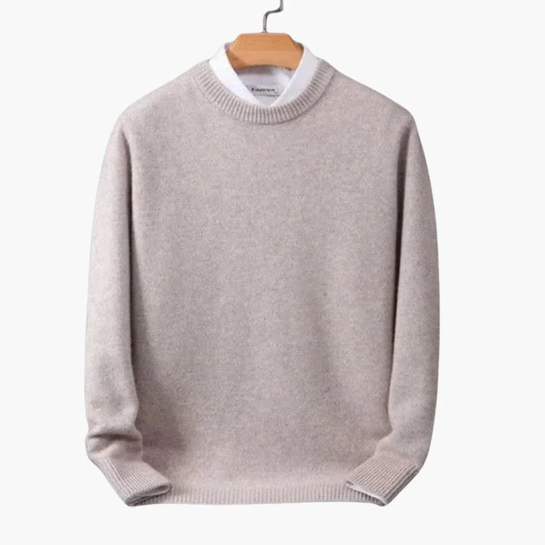 Geometrisch Gemusterter Pullover für Herren 5