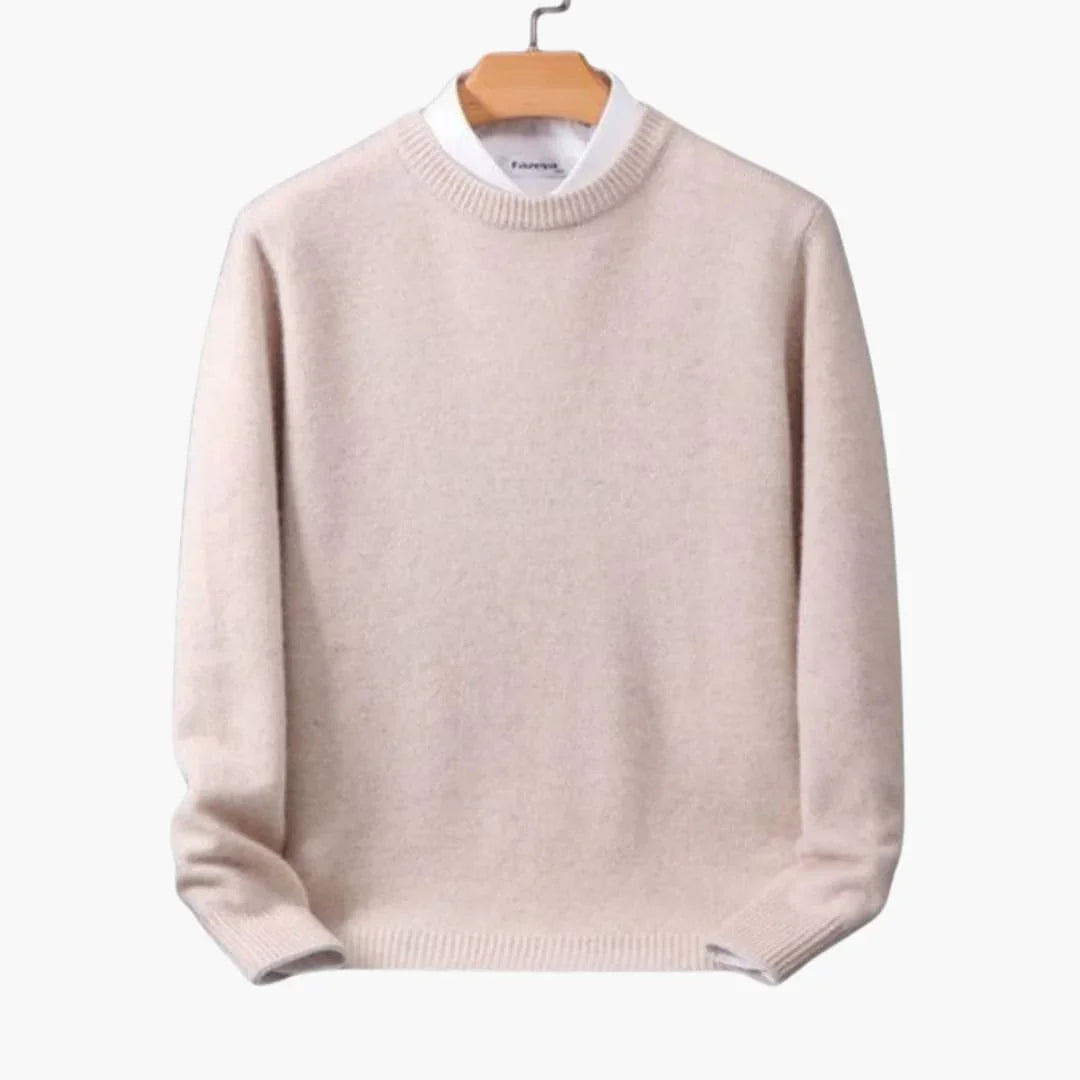 Geometrisch Gemusterter Pullover für Herren 6