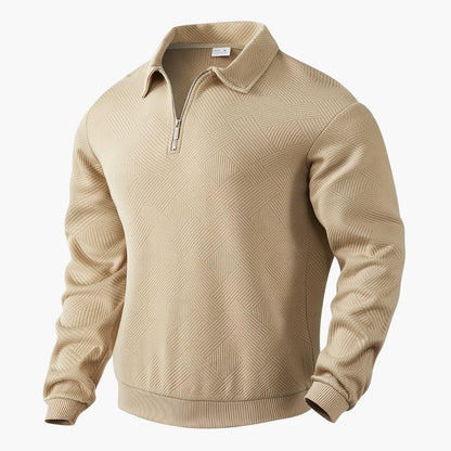 Geometrisch Gemusterter Strickpullover für Herren 0