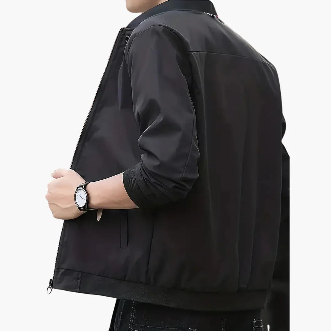 Gerippte Bomberjacke für Herren 2