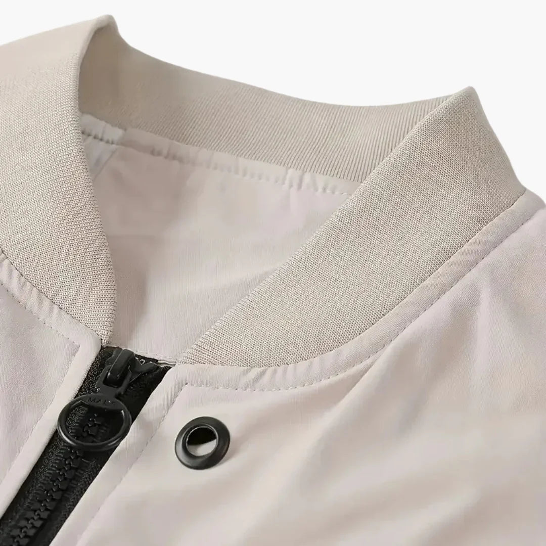 Gerippte Bomberjacke für Herren 8