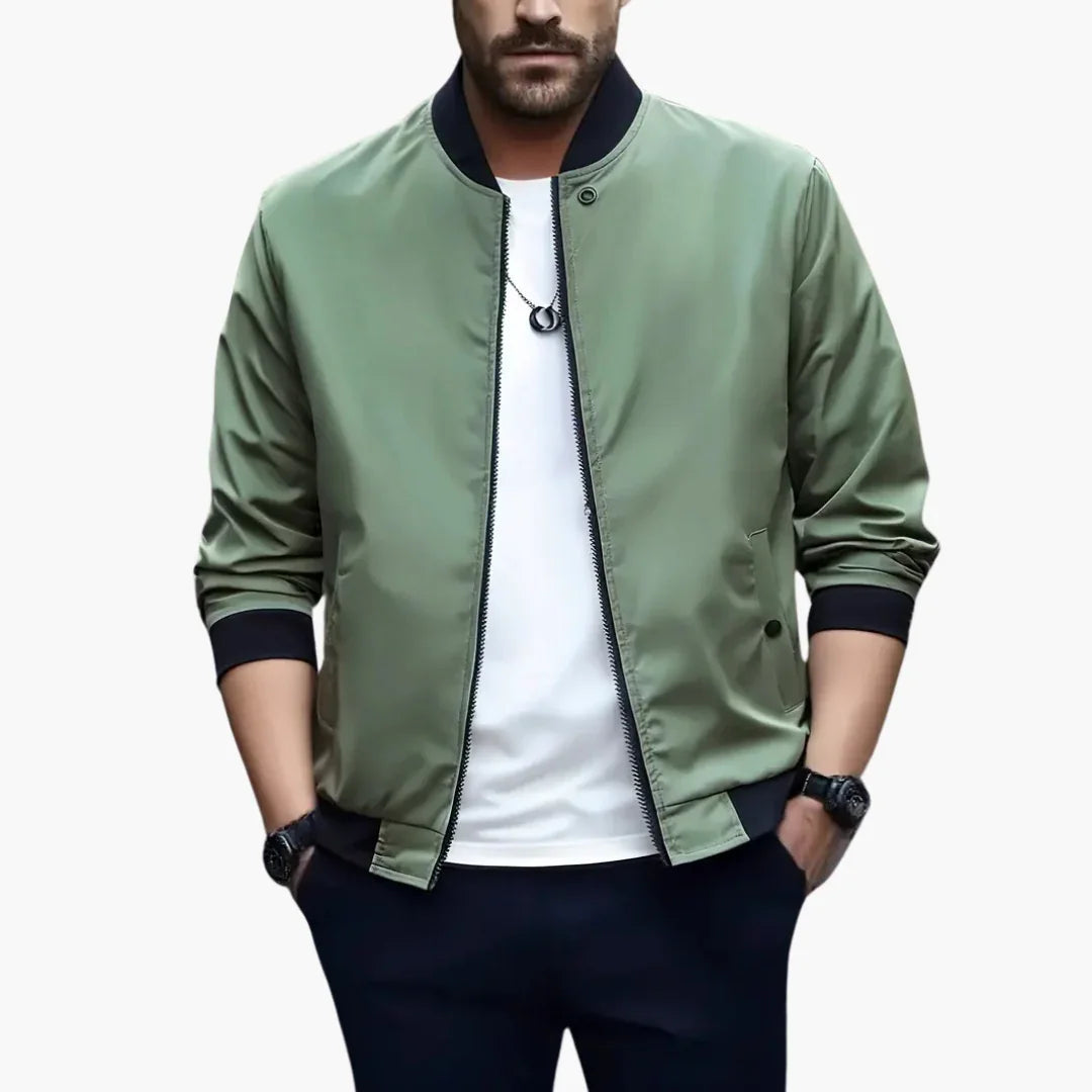 Gerippte Bomberjacke für Herren 9