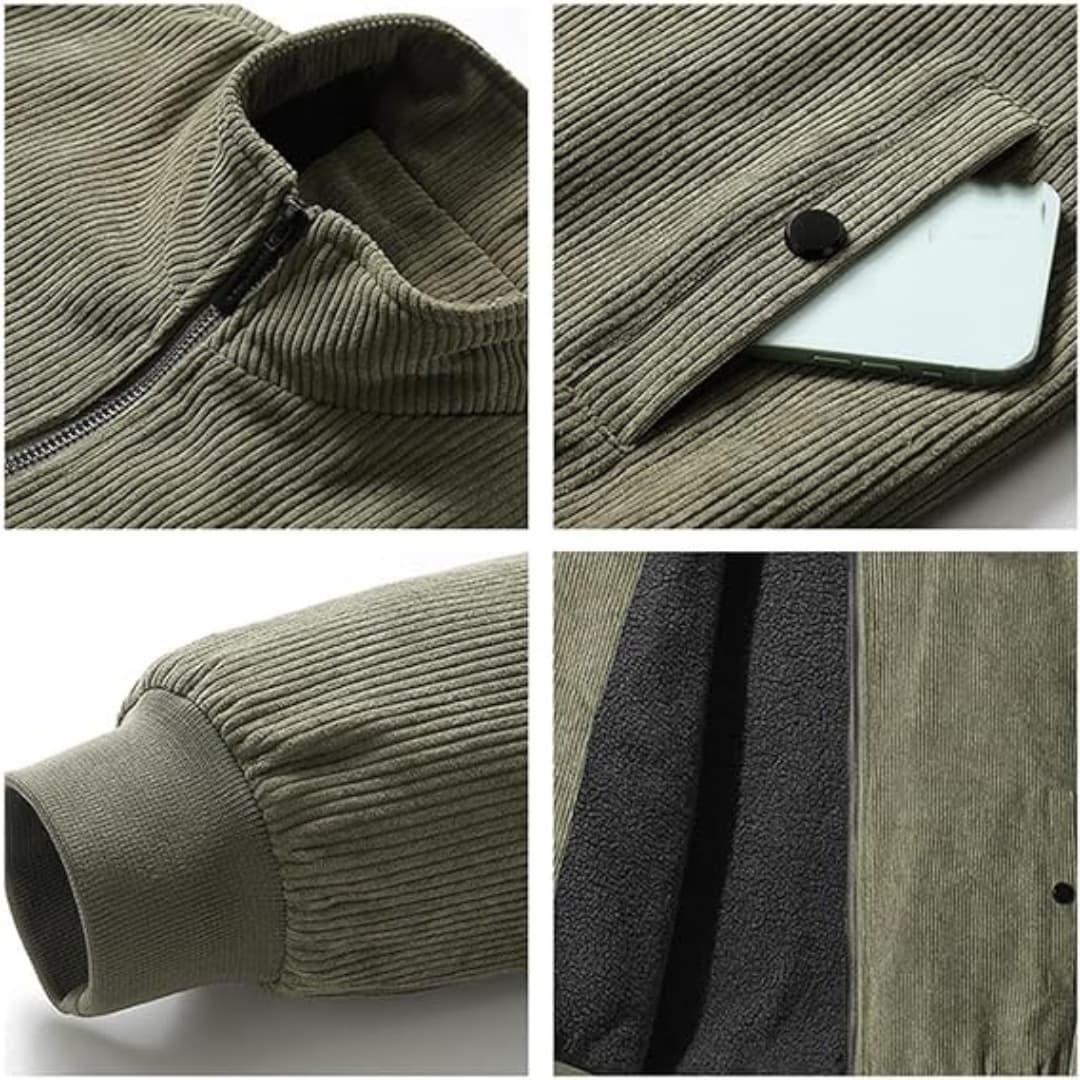 Gerippte Retrojacke für Herren 6