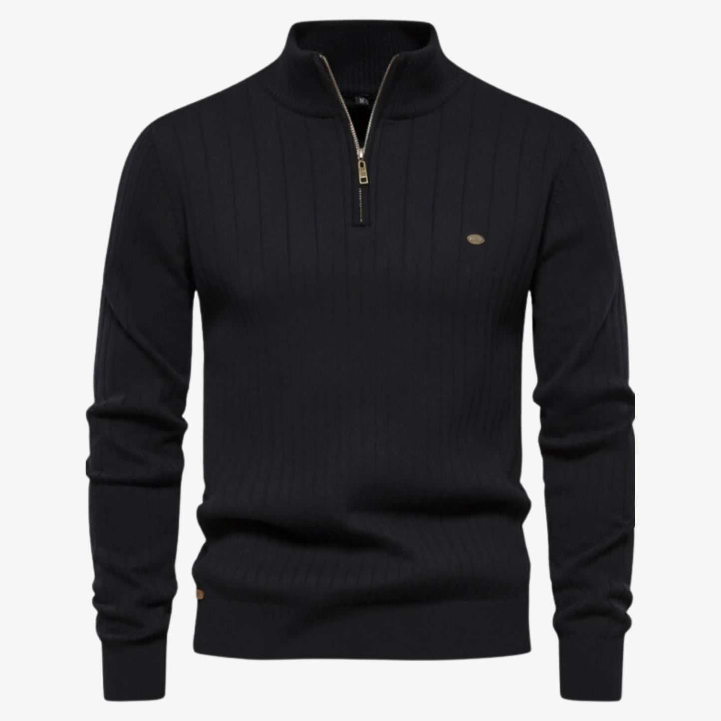 Gerippter Pullover Slim Fit für Herren 4