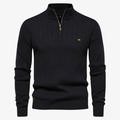 Gerippter Pullover Slim Fit für Herren 4