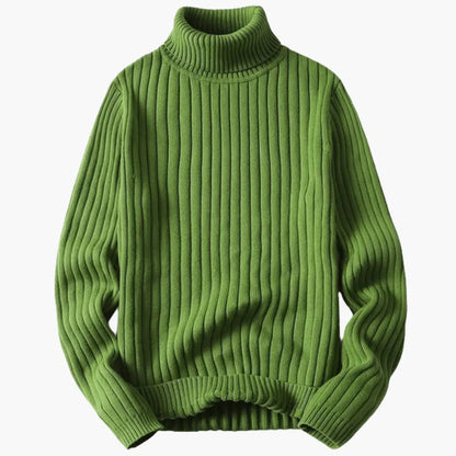 Gerippter Rollkragenpullover für Herren 3