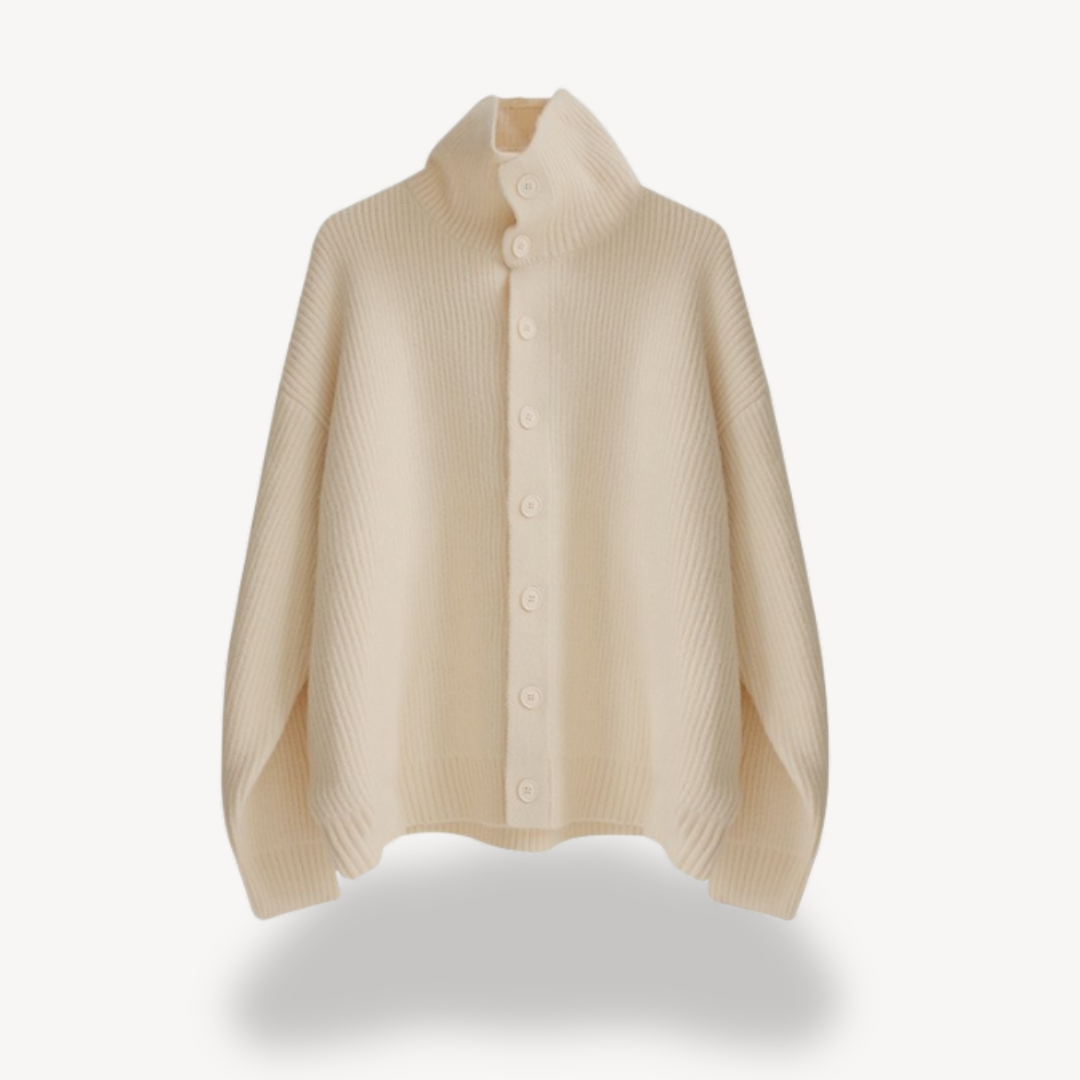 Gerippter Strick-Cardigan mit Knöpfen für Herren | Loravelle 0